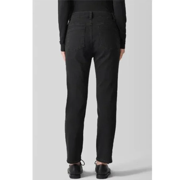 Eileen Fisher High Waist Ankle Slim Jeans - EUC - Picture 2 of 6